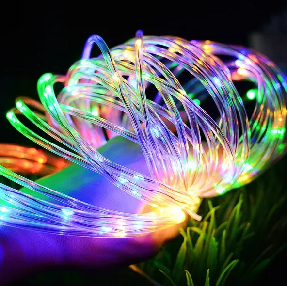 33FT Flexible LED Rope Light – Waterproof USB Indoor & Outdoor Home Decor Lighting