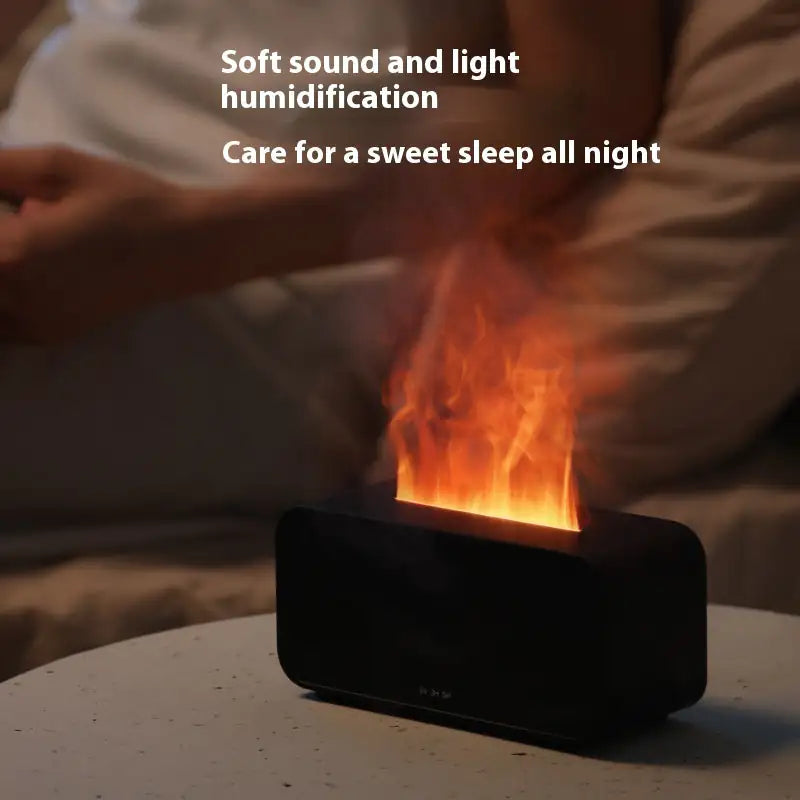 Flame Aroma Diffuser – USB Powered Aromatherapy & Humidifier in One