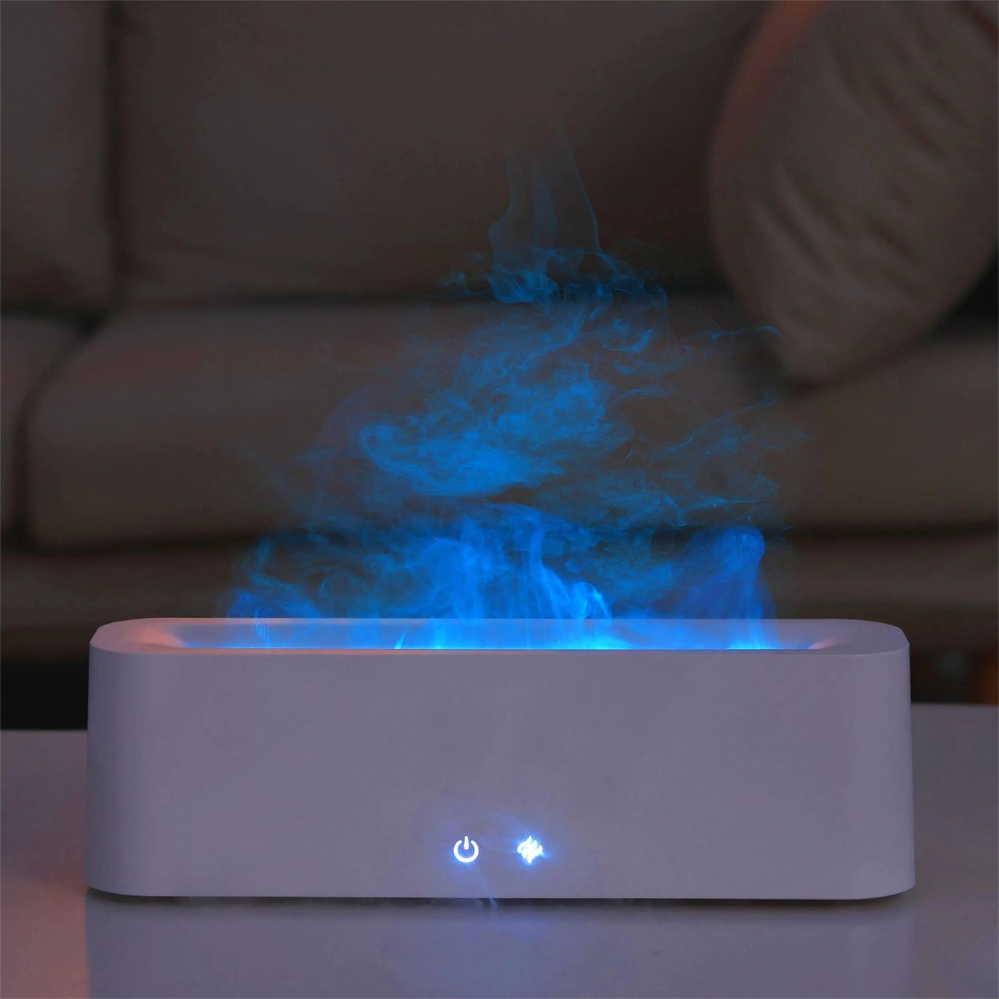 Flame Diffuser for Essential Oils – 400ml Large Fire Effect Aromatherapy Humidifier